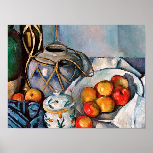 Paul Cezanne - Still Life With Apples Poster (Front)