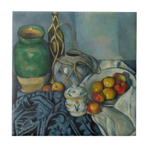 Paul Cezanne - Still Life with Apples Tile