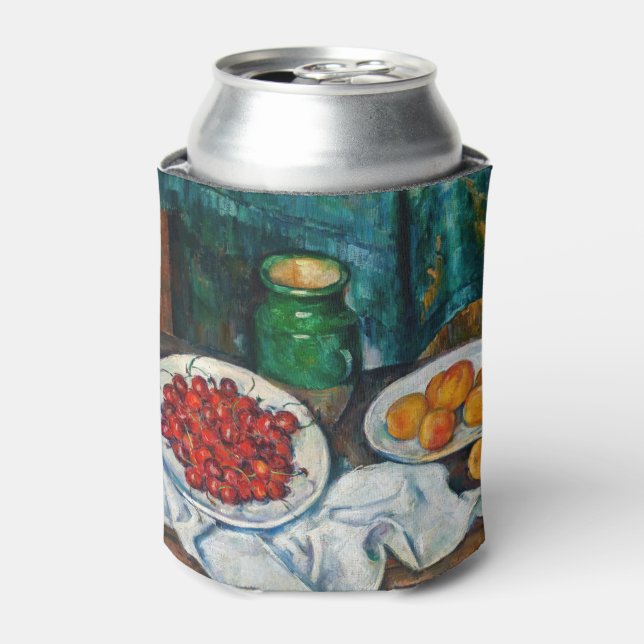 Paul Cezanne - Still Life with Cherries and Peachs Can Cooler (Can Front)
