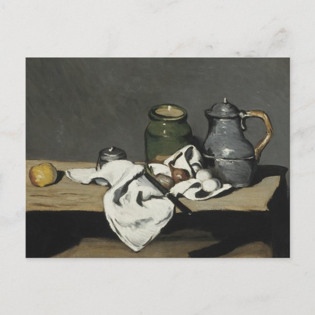 Paul Cezanne - Still Life with Kettle Postcard (Front)