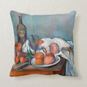 Paul Cézanne, Still Life with Onions and a Bottle Cushion