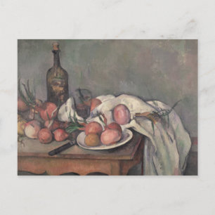 Paul Cezanne Still Life with Onions, c.1895 Postcard