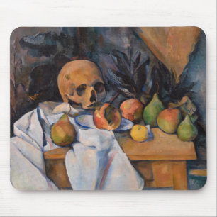 Paul Cezanne - Still Life with Skull Mouse Pad