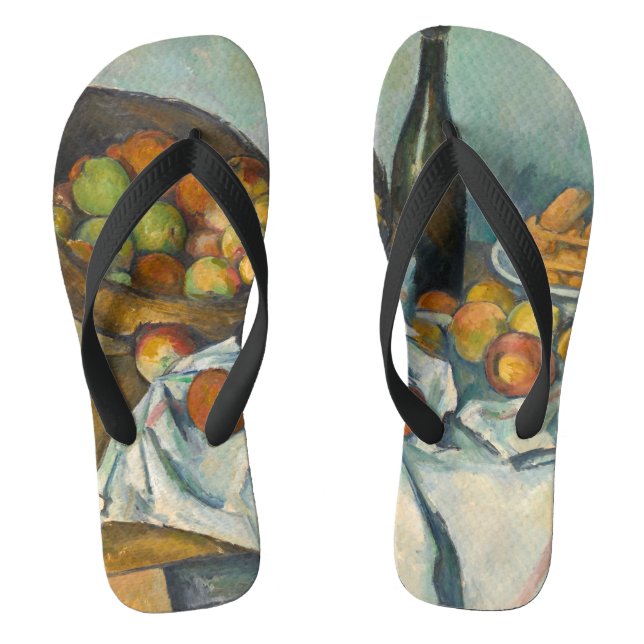 Paul Cezanne - The Basket of Apples Jandals (Footbed)