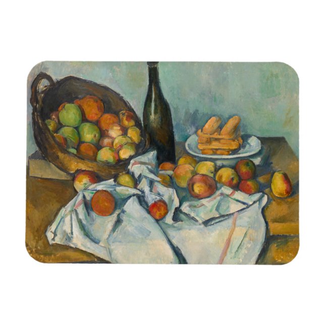 Paul Cezanne - The Basket of Apples Magnet (Horizontal)