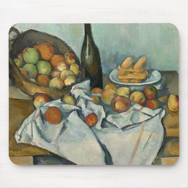 Paul Cezanne - The Basket of Apples Mouse Pad (Front)