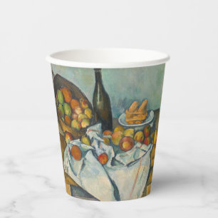Paul Cezanne - The Basket of Apples Paper Cups