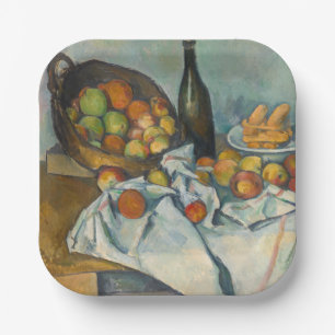 Paul Cezanne - The Basket of Apples Paper Plate