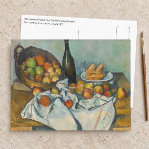Paul Cezanne - The Basket of Apples Postcard