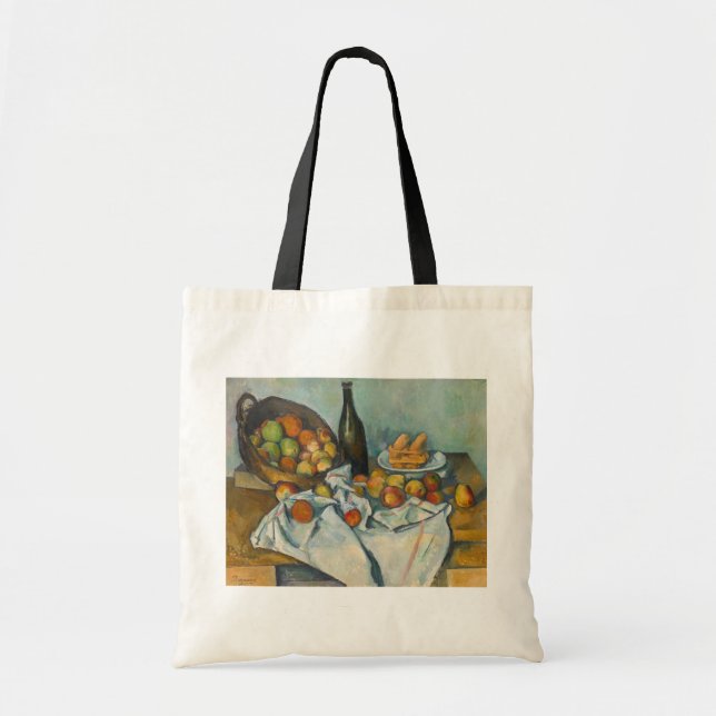 Paul Cezanne - The Basket of Apples Tote Bag (Front)