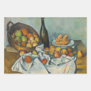 Paul Cezanne - The Basket of Apples Wrapping Paper Sheet