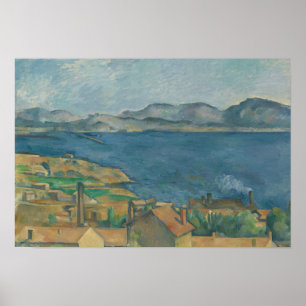Paul Cezanne - The Bay of Marseilles Poster