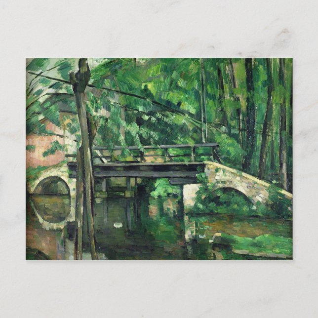 Paul Cezanne | The Bridge at Maincy or The Bridge  Postcard (Front)