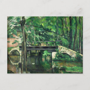 Paul Cezanne The Bridge at Maincy or The Bridge Postcard