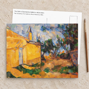 Paul Cezanne - The Cabin of Jourdan Postcard