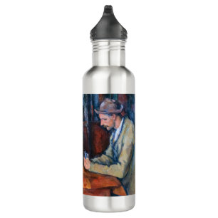 Paul Cezanne - The Card Players 710 Ml Water Bottle