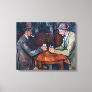 Paul Cezanne - The Card Players Canvas Print