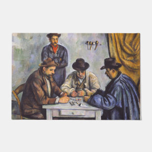 Paul Cezanne - The Card Players Doormat