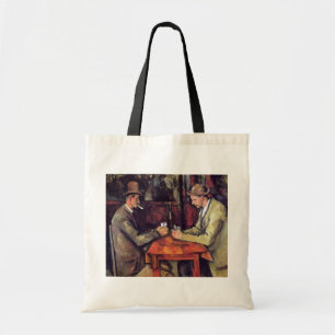 Paul Cezanne - The Card Players Fine Art Painting Tote Bag