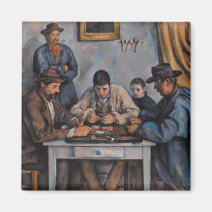 Paul Cezanne - The Card Players Magnet