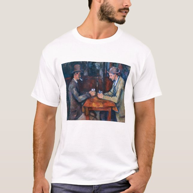Paul Cezanne - The Card Players T-Shirt (Front)