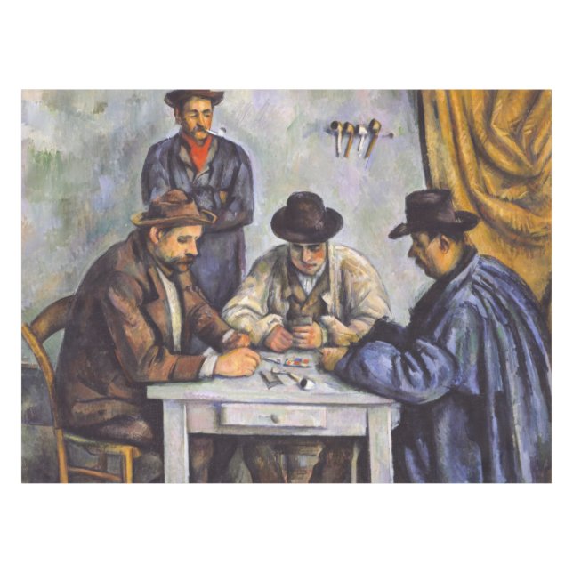 Paul Cezanne - The Card Players Tablecloth (Front (Horizontal))