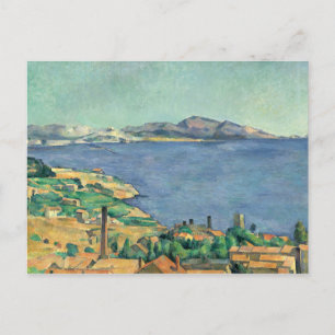Paul Cezanne - The Gulf of Marseilles Postcard