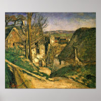 Paul Cezanne - The house of the hanged man