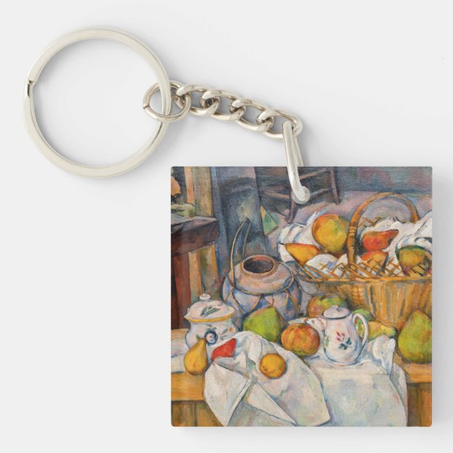 Paul Cezanne - The Kitchen Table Key Ring (Front)