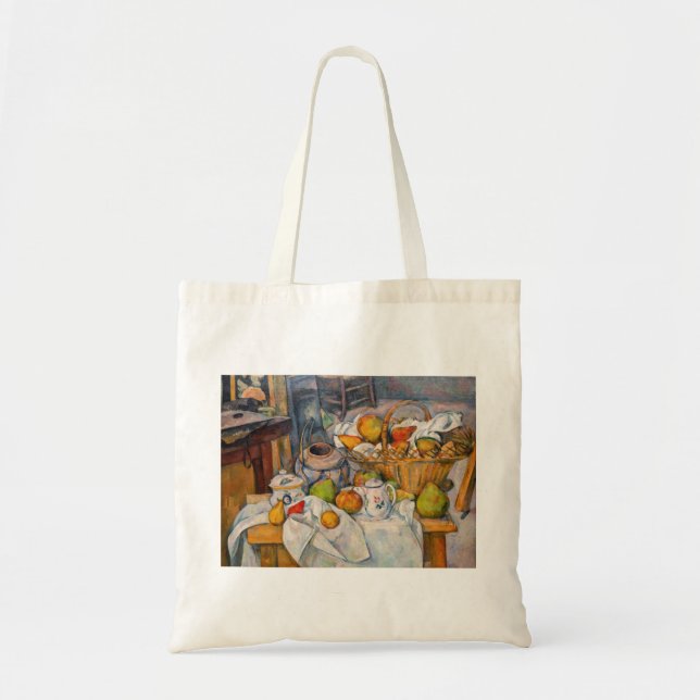 Paul Cezanne - The Kitchen Table Tote Bag (Front)