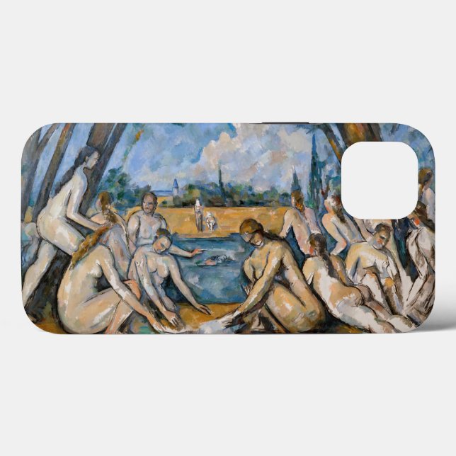 Paul Cezanne - The Large Bathers Case-Mate iPhone Case (Back (Horizontal))