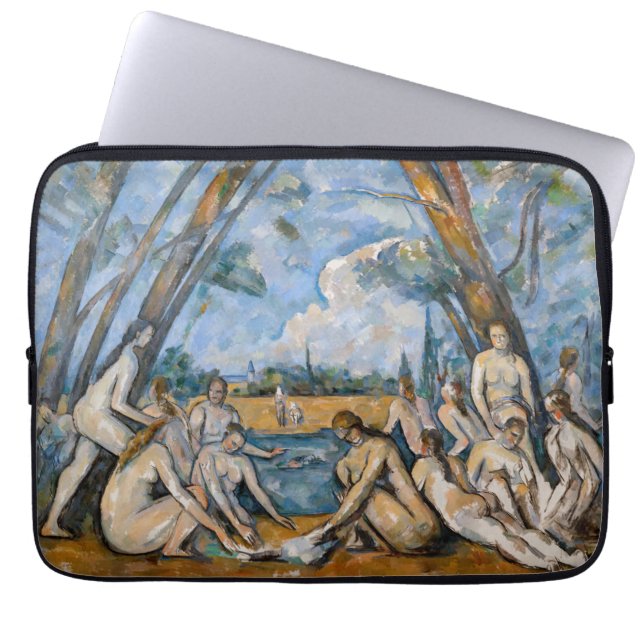 Paul Cezanne - The Large Bathers Laptop Sleeve (Front)