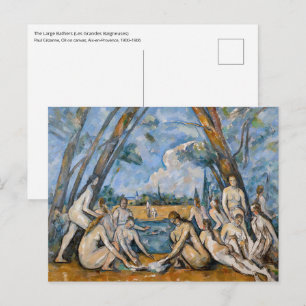 Paul Cezanne - The Large Bathers Postcard