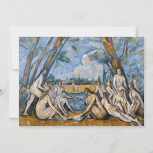 Paul Cezanne - The Large Bathers Thank You Card