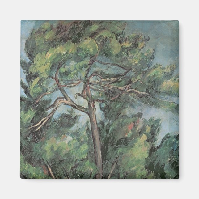 Paul Cezanne | The Large Pine, c.1889 Magnet (Front)