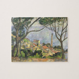 Paul Cezanne   The Sea at l'Estaque, 1878 Jigsaw Puzzle