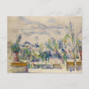 Paul Cezanne - The Terrace at the Garden Postcard