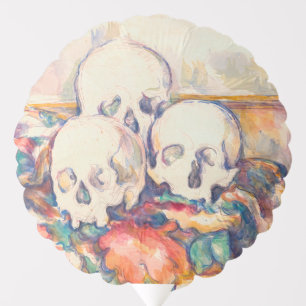 Paul Cezanne - The Three Skull Watercolor Balloon