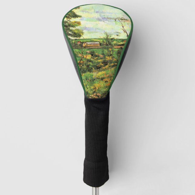 Paul Cezanne, The Valley of the Oise, Golf Head Cover (Front)