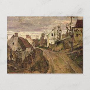 Paul Cezanne The Village Road, Auvers, c.1872-73 Postcard