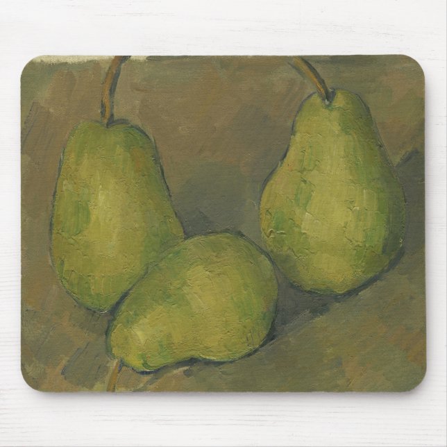 Paul Cezanne - Three Pears Mouse Pad (Front)