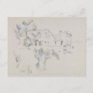 Paul Cezanne - View of the Chateau Noir Postcard