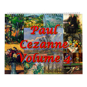 Paul Cezanne Volume 4 Calendar