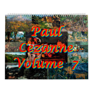 Paul Cezanne Volume 7 Calendar