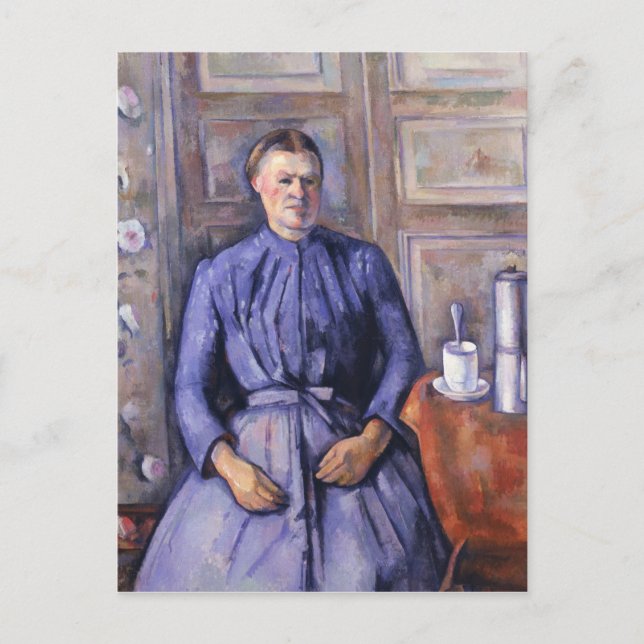 Paul Cezanne | Woman with a Coffee Pot, c.1890-95 Postcard (Front)
