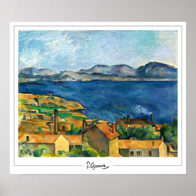 Paul Cézanne Zedign Art Poster #35 (Front)
