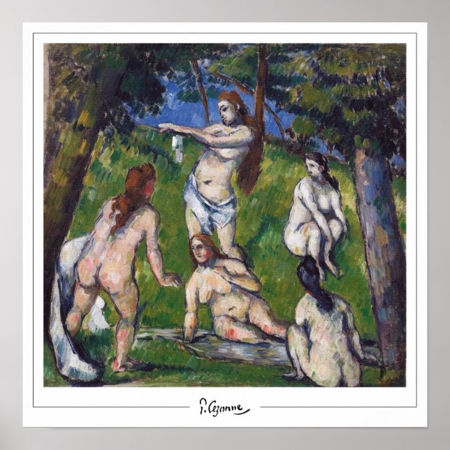 Paul Cézanne Zedign Art Poster #578 (Front)