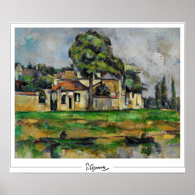 Paul Cézanne Zedign Art Poster #63 (Front)