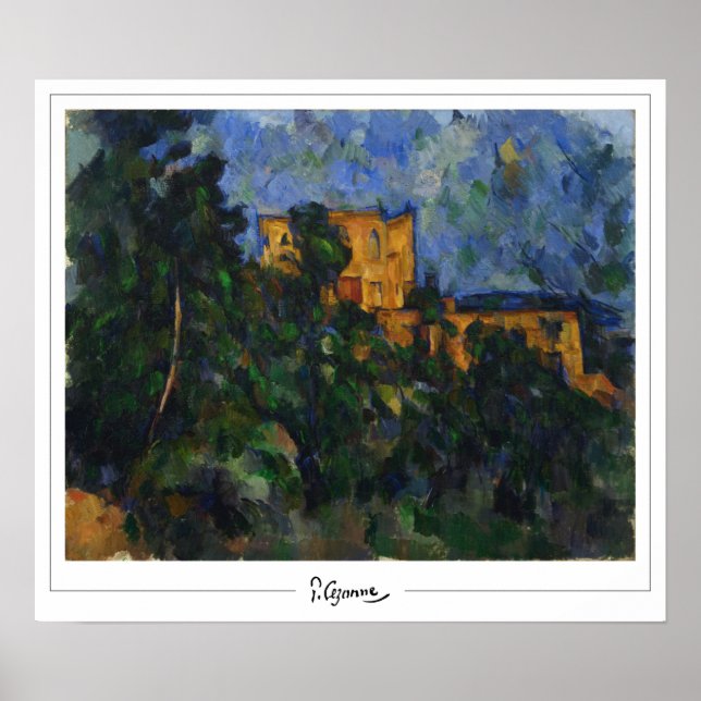 Paul Cézanne Zedign Art Poster #73 (Front)