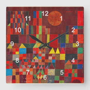 Paul Clay Square Wall Clock
